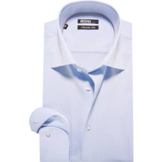 👉 Overhemd blauw overhemden male licht Recall Fit met lange mouwen 2013003650446