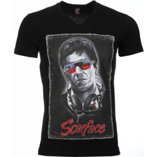 Local Fanatic T-shirt scarface headphone print