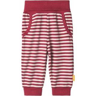 👉 Steiff Girls joggingbroek, bietenrood