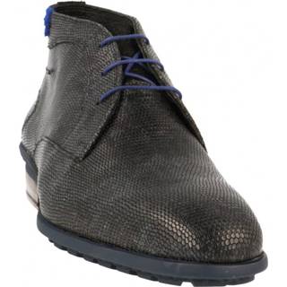 👉 Veterboots mannen male zwart men Floris van Bommel Veterboot
