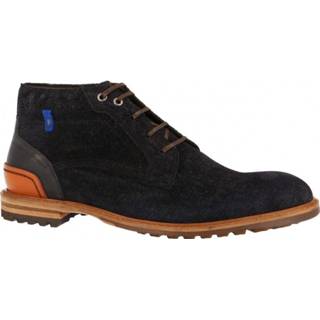 👉 Veterboots blauw male mannen men Floris van Bommel Veterboot