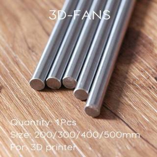 👉 Shaft 1Pcs Optical Axis OD 8mm x 200/300/400/500mm Cylinder Liner Rail Linear chrome For 3D Printer & CNC