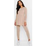 👉 Maternity Smock Lounge Set, Camel