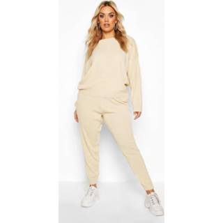 👉 Knitted sweater & Jogger Set, Stone