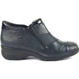 👉 Instappers blauw damesschoenen vrouwen Rieker Instapschoenen 4059954383383