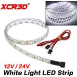 Moederbord wit XCR3D 3D Printer Parts White Light LED Strip for Lergde-S Lerdge-X Motherboard 12V 24V Length 60cm with Connect cable Lighting