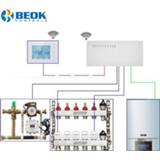 👉 Thermostaat BOT-X306 Smart Gas Boiler Wireless thermostat for 8 Sub-chamber Hub Controller Central Control Unit Floor Heating