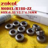 Bearing ZOKOL R188 ZZ R188ZZ Miniature R188-ZZ Deep Groove ball 6.35*12.7*4.76mm