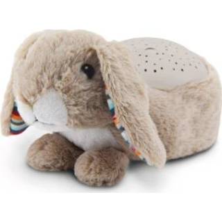 👉 Beige ZAZU Sterrenprojector Ruby the Rabbit met rustgevende geluiden - 703625107849