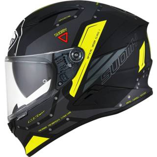 👉 Helm zwart geel XS unisex Suomy Speedstar Airplane 8020838340941