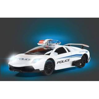 👉 Afstandsbediening jongens kinderen 1:24 Model Elektrische Politie RC Auto 'S 4 kanalen Speelgoed voor Racing met Licht machineskids 8720035480975