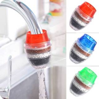Carbon MeterMall 1pc Coconut Home Kitchen Restaurant Faucet Tap Multi Layers Water Clean Purifier Filter Cartridge