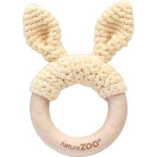 👉 Bijtring wit NatureZoo of Denmark cremewit - 5713194305022