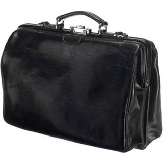 👉 Aktetas unisex zwart leer Mutsaers The Classic Laptoptas 15,6 inch 8719075197189