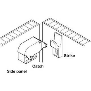 Staal Veersnapper Mini-Latch 4015643096569