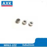 👉 Bearing Axk 10pcs Mr63zz-2 3x6x2 Mm Deep Groove Ball Miniature High Qualit Mr63z