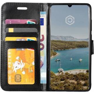 👉 Casecentive Leren Wallet stand case Samsung Galaxy A70 zwart