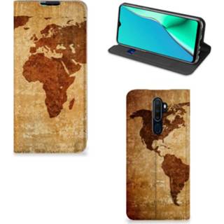 👉 Wereldkaart OPPO A5 (2020) | A9 Book Cover 8720091098350