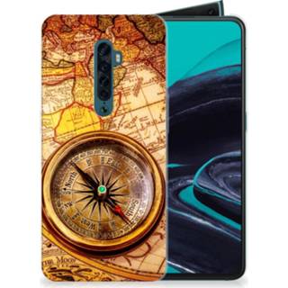 👉 Kompas siliconen OPPO Reno 2 Back Cover 8720091112612