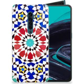 👉 Siliconen hoesje OPPO Reno 2 TPU MozaÃ¯ek 8720091297159