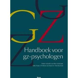 👉 Handboek voor gz-psychologen - Boek Marc Verbraak (9024408350) 9789024408351