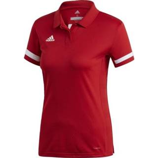 👉 XX-Large vrouwen rood Adidas T19 Polo Dames
