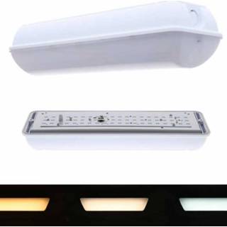 👉 Portiekarmatuur LED met sensor 1000 lumen instelbare lichtkleur 3000K, 4000K of 6000K 8719323787001