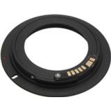 Lens AF Confirm M42 to for Canon EOS Rebel Kiss mount adapter ring w/ chip XSi T1i 1D 5D 5D2 7D 50D 60D 450D 500D 600D 1000D