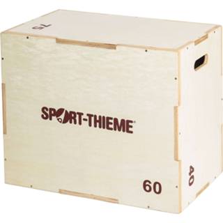 👉 Hout Sport-Thieme® Plyo Box Hout, 40x60x75 cm