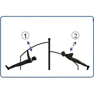 👉 Art Outside armbeweging-push up-station