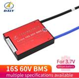 👉 Ebike Daly 3.7V 60V li-ion NMC Battery BMS 16S 15A 20A 30A 40A 60A PCM With Balance For Electric Car E-Bike Scooter Solar pack