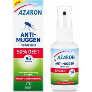 👉 Deet spray Azaron Anti Muggen 50% (50ml) 8710537042764