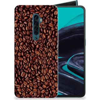 👉 Koffieboon siliconen OPPO Reno 2 Case Koffiebonen 8720091671812