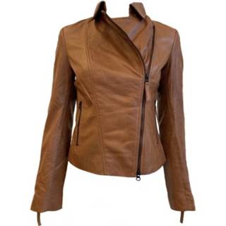 👉 Leather vrouwen bruin jacket 1580542075395