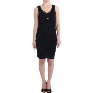 👉 Pencil XL vrouwen zwart sheath dress