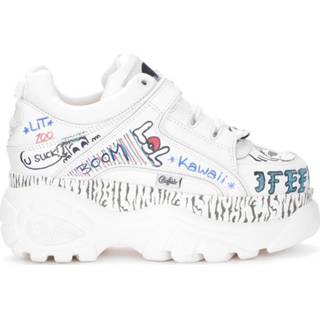 👉 Sneakers wit leather vrouwen Graffiti white 4061516001666