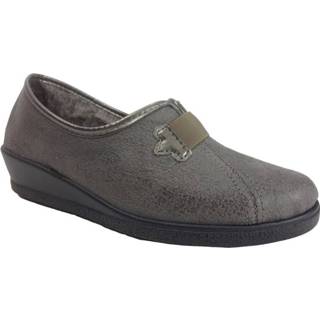 👉 Schoenen vrouwen grijs Damesschoenen Pantoffel