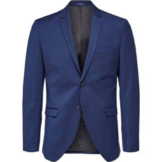 👉 Blazer male blauw Slim fit