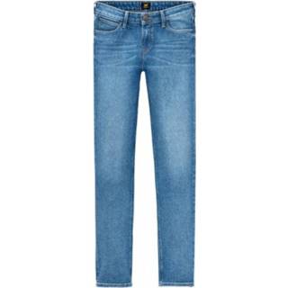 👉 Spijkerbroek vrouwen blauw Straight Jeans