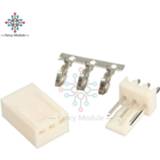 👉 F-connector 50 Sets KF2510 Kits 3P 2.54mm Pin Header Terminal / Housing Connectors Adaptor