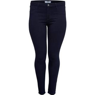 👉 Skinnyjeans vrouwen blauw Skinny jeans Curvy Thunder push reg