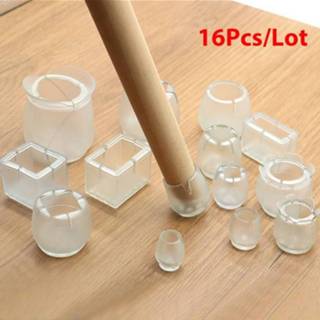 Silicone 16Pcs/Lot Table Chair Leg Mat Non-slip Caps Foot Protection Bottom Cover Pads Wood Floor Protectors