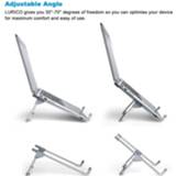 👉 Alloy Folding Portable Laptop Stand Viewing AngleHeight Adjustable Quality Aluminum Bracket Support 10-17inch Notebook