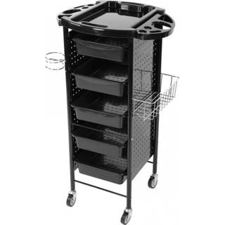 👉 Trolley 6 Tiers Storage Rack Cart With Wheels For Hair Salon & Salons