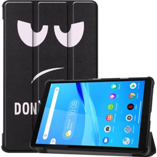 👉 Active Lenovo Tab M8 hoes - Tri-Fold Book Case Don't Touch Me 8719793070368