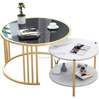 👉 Sofa small Nordic Coffee Table Modern Creative Home Living Room Round Bedside Multifunctional Removable