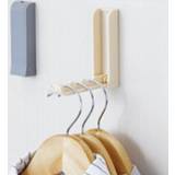 👉 Hanger Storage Holders Invisibility Sucker Foldable Hanging Self Adhesive Traceless Supplies Accessorie Hook Up Door