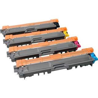 👉 Tonercartridge zwart cyaan magenta geel V7 TN241-4-OV7 1400pagina's Zwart, Cyaan, Magenta, 662919092349