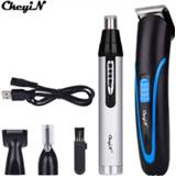 👉 Make-up remover Rechargeable Barber Hair Trimmer Beard Clipper Men Haircut Nose Ear Eyebrow Cutter Machine