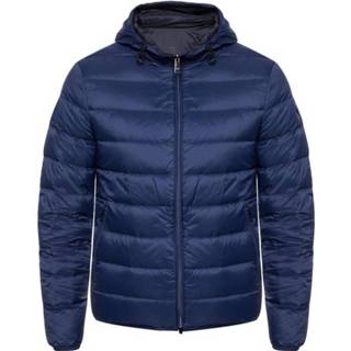 👉 Downjacket male blauw Reversible down jacket